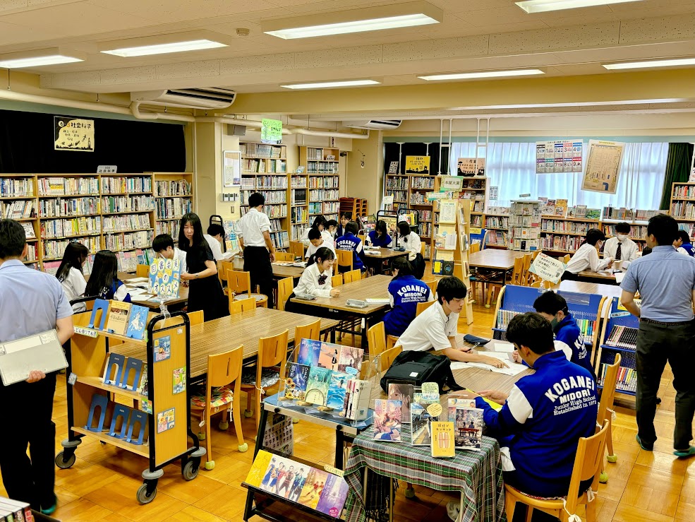 小金井北高校の生徒による放課後質問教室開催！