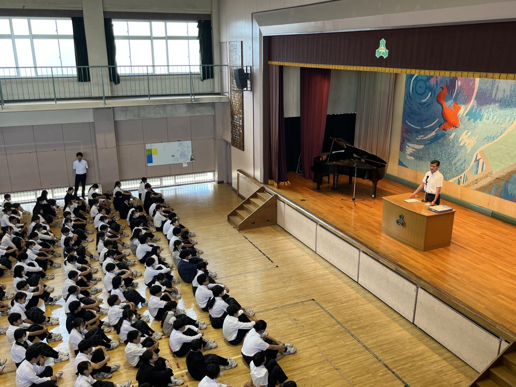 １学期 終業式
