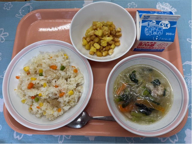 春雨と野菜のスープ