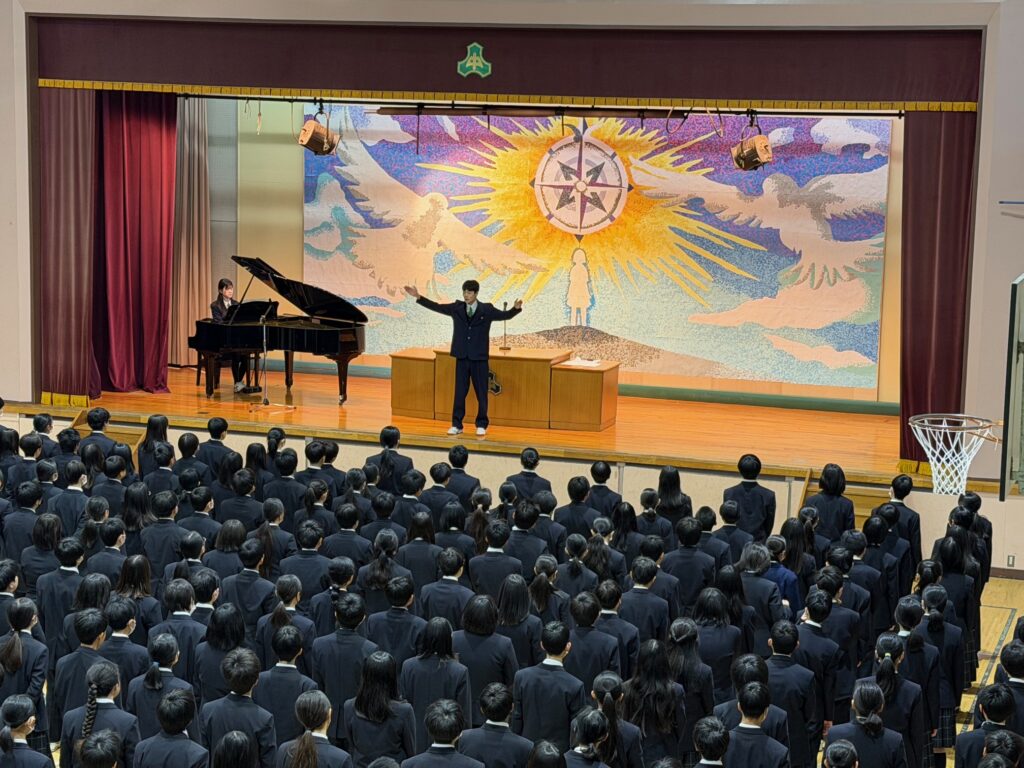 第３学期が始まりました。